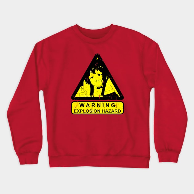 Bakuretsu La-la-la Crewneck Sweatshirt by CCDesign